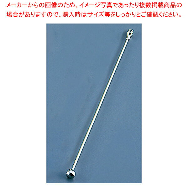 チャーミング マドラー 銀【カクテル道具 用具 器具 BAR バーテンダー Cocktail プロ 専門 マドラー バースプーン関連 業務用】【メイチョー】のサムネイル