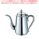 【まとめ買い10個セット品】UK18-8菊渕コーヒーポット 5人用【 コーヒーポット ステンレスコーヒーポット ステンレステーブルウェア 業務用コーヒーケトル ドリップポット】【メイチョー】