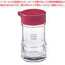 ノーブル 正油さし 赤【醤油 ソースさし 調味料置き 調味料容器薬味入れ 業務用調味料入れ】【メイチョー】