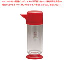 ザ・スカット スパイスシリーズ2 とんかつソース入れ 赤【キッチン小物 醤油 ソースさし 厨房用品 調理器具 料理道具 小物 作業 業務用】【メイチョー】