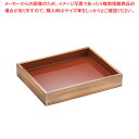 商品の仕様●お客様よく検索キーワード：【洋菓子用品 製菓用具 製菓道具 お菓子作り道具 楽天 厨房用品】●サイズ：幅×奥行×高さ(mm)330×265×55●両面使用(A面深さ35mm・B面深さ15mm)※商品画像はイメージです。複数掲載写真も、商品は単品販売です。予めご了承下さい。※商品の外観写真は、製造時期により、実物とは細部が異なる場合がございます。予めご了承下さい。※色違い、寸法違いなども商品画像には含まれている事がございますが、全て別売です。ご購入の際は、必ず商品名及び商品の仕様内容をご確認下さい。※原則弊社では、お客様都合（※色違い、寸法違い、イメージ違い等）での返品交換はお断りしております。ご注文の際は、予めご了承下さい。【end-9-0143】関連商品焼杉 デリカバット 大焼杉 デリカバット 小→単品での販売はこちら