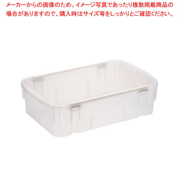 【まとめ買い10個セット品】食器ポリテナー 深型 SY-48 クリアー【 番重 ばんじゅう 番重 フードコンテナー ばんじゅう サイズ コンテナボックス 大型】【メイチョー】