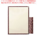 PP布地クリアテーピングメニューブック 桜柄 PTA-441 赤【人気 業務用 販売 楽天 通販】【メイチョー】