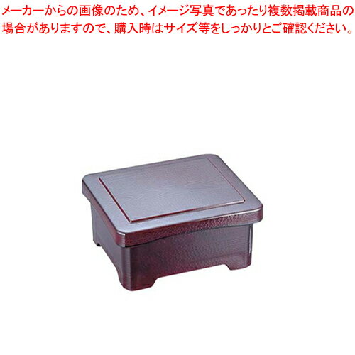 【まとめ買い10個セット品】象足丼重(小)新木目溜内朱塗 U-1-7【メイチョー】