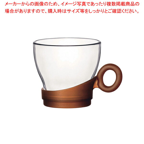 オスロカラー デミタス 1.21890 BE2 BR(04173)6入【厨房用品 調理器具 料理道具 小物 作業 業務用】【..