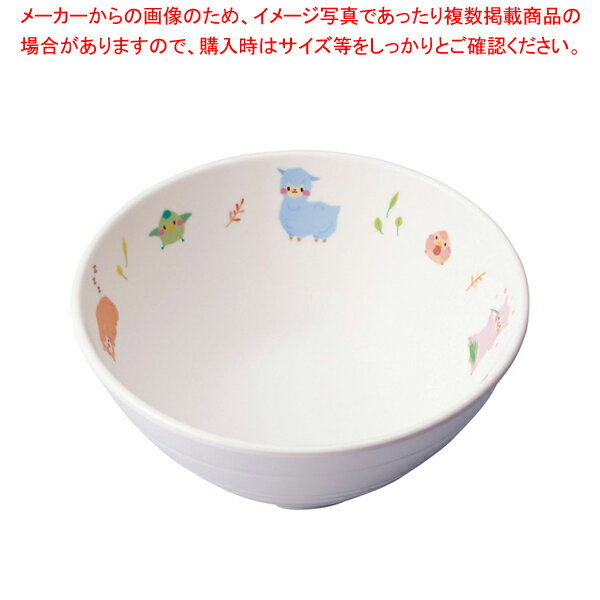 【まとめ買い10個セット品】メラミン食器 アルパカーナ 白 飯茶碗小 YH-530-ALW【メイチョー】