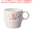 【まとめ買い10個セット品】メラミン食器 アルパカーナ 白 手付きカップ MN130ALW【メイチョー】