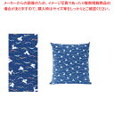 綿 座布団HY ウサギ51052 青 550×510 セット【人気 業務用 販売 楽天 通販】【メイチョー】