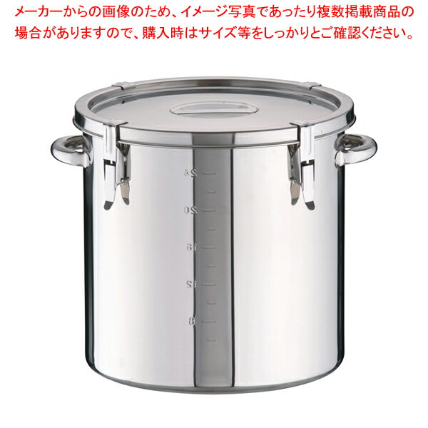 SAモリブデン 目盛付パッキン寸胴鍋 33cm(手付)【食缶 寸胴鍋 学校 給食 食缶販売 楽天 ずんどう ラーメン 業務用寸胴鍋料理 業務用パスタ鍋 業務用鍋通販】【メイチョー】