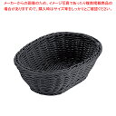 PP小判型バスケット ブラック 24型 OV-133-BK【笊 業務用こし器 人気 こし器 キッチン ザル キッチン ざる 居酒屋 漉し器 水切りざる 業務用 ざる 厨房用品 調理器具 料理道具 小物 作業 業務用】【メイチョー】(3)