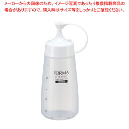 【まとめ買い10個セット品】フォルマ調味料ボトル細口(中) ホワイト【メイチョー】