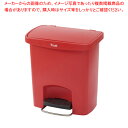【まとめ買い10個セット品】トラスト ステップオンコンテナ ワイド 袋止め付き 1306 レッド【メイチョー】