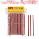 【まとめ買い10個セット品】紙タイ 和紙調 カット品(1000本入) 4mm×10cmワインレッド【メイチョー】