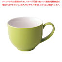 【まとめ買い10個セット品】Qティーカップwithハンドル 521 ライム【メイチョー】