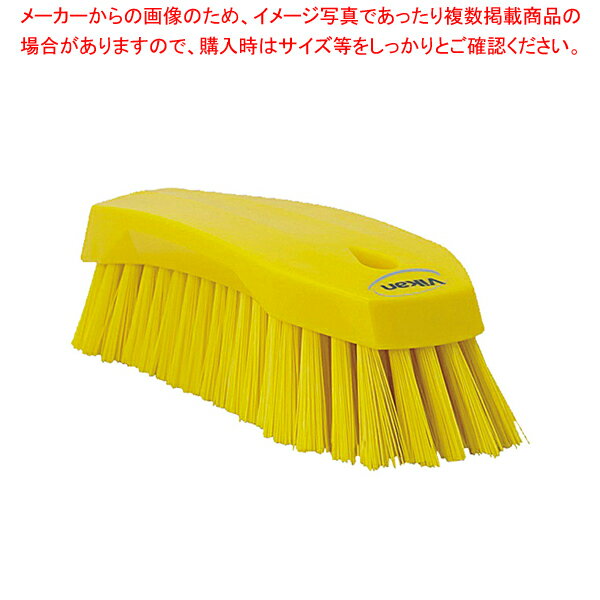 ヴァイカン ハンドブラシ 3588 ハードタイプ イエロー【メイチョー】