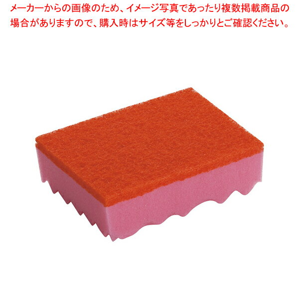 キクロンPRO スポンジたわしソフト ピンク B-610(1ヶ単位)【メイチョー】(3.0)