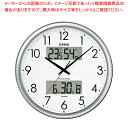 商品の仕様●日本気象協会共同企画の環境お知らせ機能付き壁掛けタイプの電波時計です。温度と湿度の関係からお部屋の環境状態を4つのアイコンでお知らせ。また二つの大型液晶で温度/ 湿度とカレンダーが別々に表示され視認性に優れています。健康管理に役立つ温度計/ 湿度計。日本気象協会共同企画の環境お知らせ機能。【生活環境お知らせ機能】。生活環境を4つのアイコンでお知らせ 。■サイズ直径×厚さ(mm)：350×350×54■重さ1500(g)■●電波受信機能：自動受信・手動受信●自動選局機能付き(受信電波=長波標準電波JJY、周波数= 40kHz ・60kHz)●電波受信マーク表示(電波受信状況をマークの点灯でお知らせ)●電波受信インジケーター(電波受信状態をレベル表示)●温度計測機能(計測範囲=0〜40℃、計測精度=±2℃(0〜40℃))●湿度計測機能(計測範囲=10〜90%、計測精度=±10%(5〜40℃))●生活環境お知らせ機能：お知らせアイコン●月・日・曜日表示●フルオートカレンダー●使用電池：アルカリ乾電池単3形×2●電池寿命：約1年●※電波受信が行われない場合は、通常のクオーツ精度(平均月差±30秒)で動作します。※この製品は日本電波仕様です。海外で使用した場合、まれに日本標準電波を受信して、日本の時間を表示してしまうことがあります。海外でのご使用には対応しておりません。※商品画像はイメージです。複数掲載写真も、商品は単品販売です。予めご了承下さい。※商品の外観写真は、製造時期により、実物とは細部が異なる場合がございます。予めご了承下さい。※色違い、寸法違いなども商品画像には含まれている事がございますが、全て別売です。ご購入の際は、必ず商品名及び商品の仕様内容をご確認下さい。※原則弊社では、お客様都合（※色違い、寸法違い、イメージ違い等）での返品交換はお断りしております。ご注文の際は、予めご了承下さい。【end-9-2582】