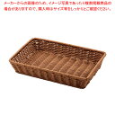 PP 角型 ビュッフェバスケット 42型 BB-4228-BR 【メイチョー】(3)