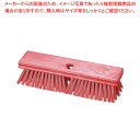 カーライル デッキブラシ 41722EC レッド 【メイチョー】(3)