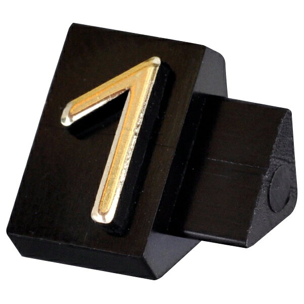 ニュープライスキューブ補充用単品L用 黒/金文字 1【メイチョー】