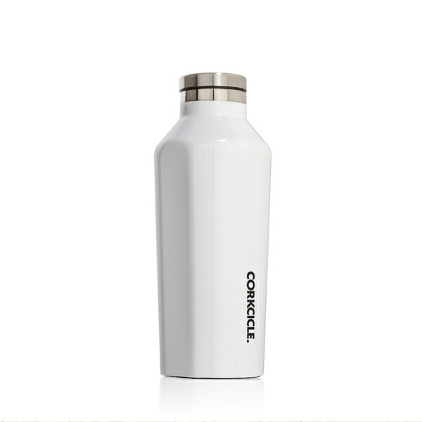 コークシクル 水筒 水筒 保温保冷ボトル CORKCICLE CANTEEN 270ml WHITE 2009GW コークシクル 【日用品　水筒　マイボトル　保冷　保温　マグボトル　ステンレス　水筒直飲み】【メイチョー】