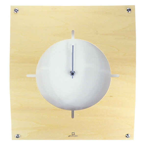 時計 壁掛け WALL CLOCK ホワイト YK05-100 【壁掛け時計　インテリア　かわいい　時計　リビング　子供部屋　子供】【メイチョー】