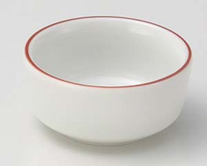 【まとめ買い10個セット品】和食器 ミ018-048 朱巻 丸千代口【キャンセル/返品不可】【メイチョー】