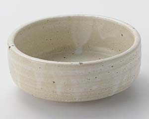 【まとめ買い10個セット品】和食器 ト019-338 白灰釉玉渕刺身鉢【キャンセル/返品不可】【メイチョー】