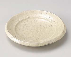 【まとめ買い10個セット品】和食器 ホ025-058 粉引6.0多用皿(作家物)【キャンセル/返品不可】【メイチョー】