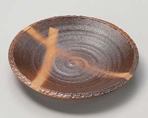 【まとめ買い10個セット品】和食器 ミ032-028 備前風 タタキ丸向付【キャンセル/返品不可】【メイチョー】