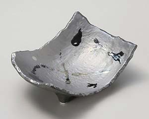 【まとめ買い10個セット品】和食器 ツ030-068 ラスター一珍 三ツ足ちぎり向付【キャンセル/返品不可】【メイチョー】