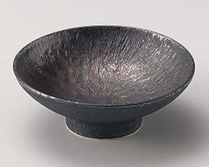 【まとめ買い10個セット品】和食器 ホ036-048 金結晶高台向付【キャンセル/返品不可】【メイチョー】