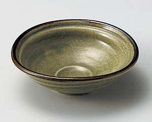 【まとめ買い10個セット品】和食器 カ039-068 渕錆灰釉4.8煮物鉢【キャンセル/返品不可】【メイチョー】