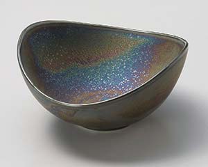 【まとめ買い10個セット品】和食器 カ047-078 虹彩山型ボール【キャンセル/返品不可】【メイチョー】