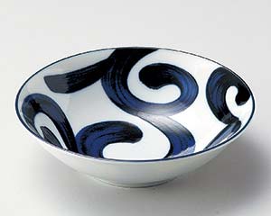 【まとめ買い10個セット品】和食器 タ053-338 鳴門唐草平型4.0浅鉢【キャンセル/返品不可】【メイチョー】