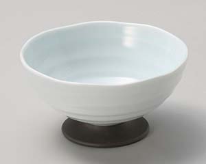 【まとめ買い10個セット品】和食器 ホ055-248 青磁高台六兵衛小鉢【キャンセル/返品不可】【メイチョー】