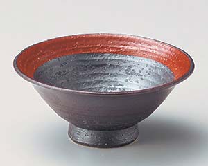 【まとめ買い10個セット品】和食器 テ058-208 赤吹きサビ4.0小鉢【キャンセル/返品不可】【メイチョー】