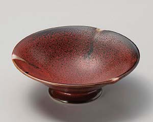 【まとめ買い10個セット品】和食器 タ055-058 紅柚子天目4.3高台鉢【キャンセル/返品不可】【メイチョー】