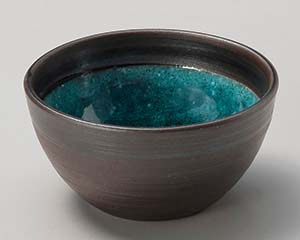 【まとめ買い10個セット品】和食器 イ062-208 黒土エメラルド小鉢【キャンセル/返品不可】【メイチョー】