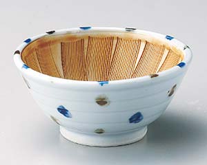 【まとめ買い10個セット品】和食器 ロ064-328 水玉3.8深口スリ鉢【キャンセル/返品不可】【メイチョー】