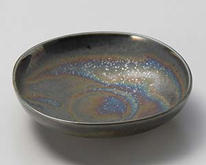 【まとめ買い10個セット品】和食器 ア064-278 窯彩なで角12cm浅鉢【キャンセル/返品不可】【メイチョー】