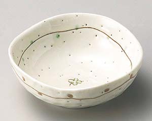 【まとめ買い10個セット品】和食器 ヨ069-308 四つ葉3.5鉢【キャンセル/返品不可】【メイチョー】