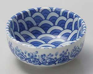 【まとめ買い10個セット品】和食器 ハ069-178 波3.5ボール【キャンセル/返品不可】【メイチョー】