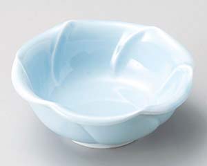 【まとめ買い10個セット品】和食器 テ070-158 青地輪花小付【キャンセル/返品不可】【メイチョー】