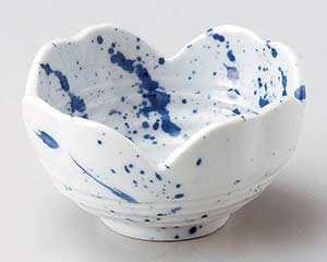 【まとめ買い10個セット品】和食器 オ073-178 吹ズミ四っ山小鉢(大)【キャンセル/返品不可】【メイチョー】