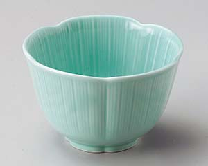 【まとめ買い10個セット品】和食器 チ073-198 ヒスイ梅型小鉢【キャンセル/返品不可】【メイチョー】