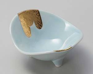 Rakuten - 【まとめ買い10個セット品】和食器 オ083-338 青白磁石庭珍味入【キャンセル/返品不可】【メイチョー】