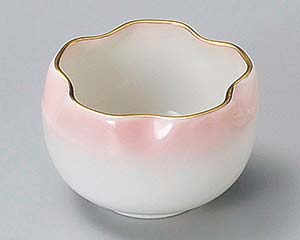 【まとめ買い10個セット品】和食器 ミ085-378 桜形ピンク珍味【キャンセル/返品不可】【メイチョー】