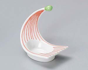 【まとめ買い10個セット品】和食器 ミ084-428 赤筋帆かけ舟珍味【キャンセル/返品不可】【メイチョー】