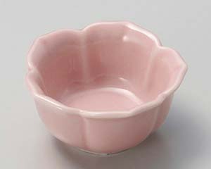 【まとめ買い10個セット品】和食器 ホ088-478 ピンク桔梗型平珍味【キャンセル/返品不可】【メイチョー】